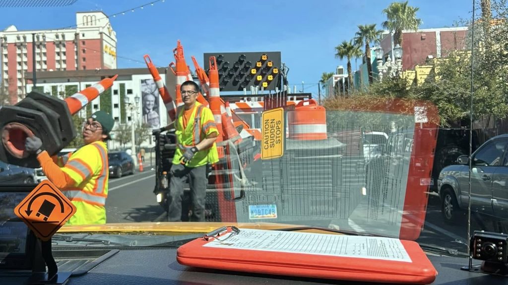 MOB Traffic technicians on the scene.